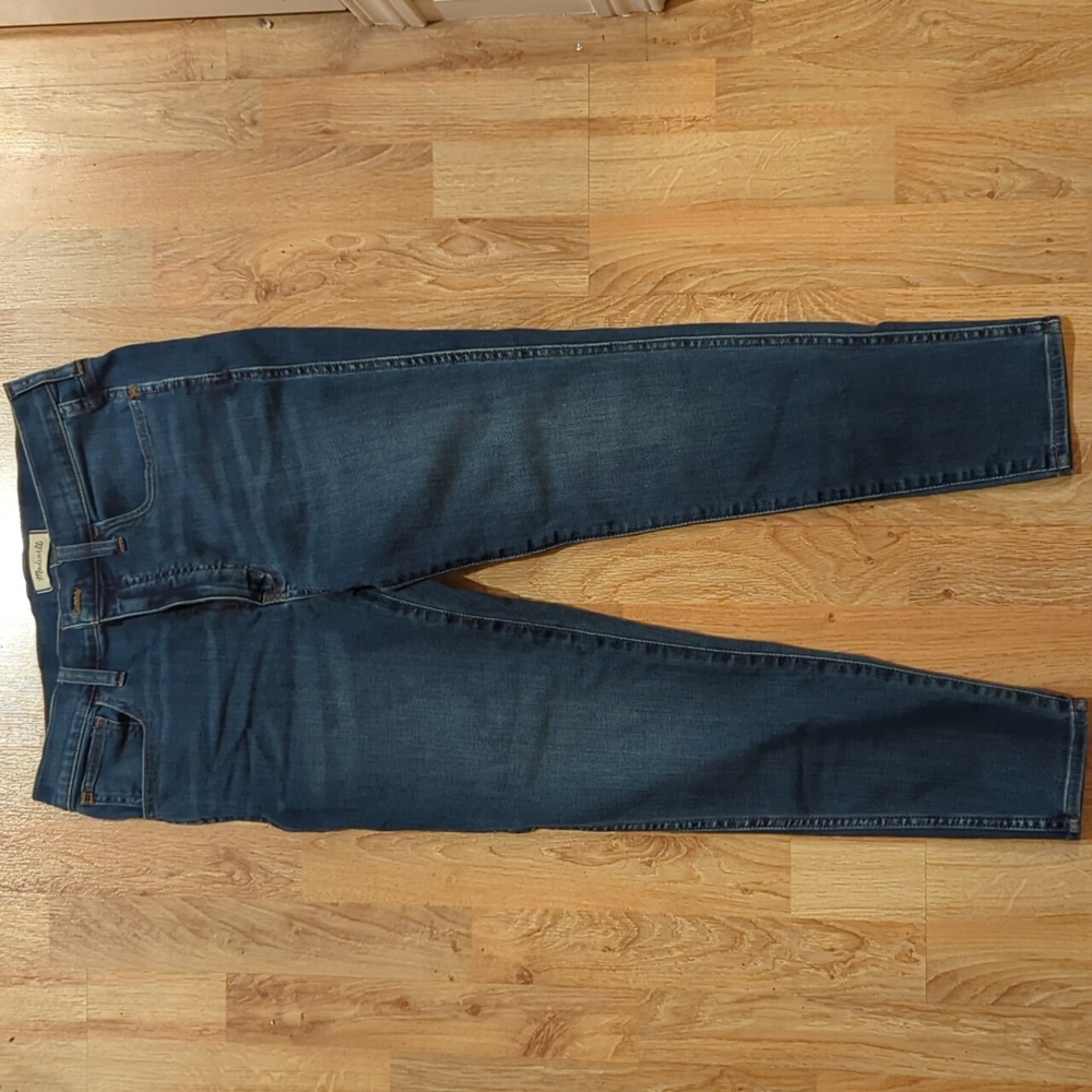 Madewell Women's Skinny Jeans in Dark Blue Wash